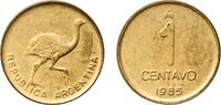 Argentina 1 Centavo Argentina Federal Republic 1985 1 Centavo (Weight 4 g) Brass Buenos Aires Mint (76081568) 3.96g UNC KM 96.1 CJ 393 CJ 394.1 Sch -