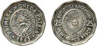 Argentina 25 Pesos Argentina Federal Republic 1965 25 Pesos (First Issue of National Coinage in 1813) Nickel clad steel Buenos Aires Mint (14884000 -