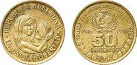 Argentina 50 Centavos Argentina Federal Republic 1996 50 Centavos (UNICEF) Aluminium bronze Buenos Aires Mint (1000000) 5.83g UNC KM 119 CJ 5.4 -