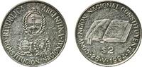 Argentina 2 Pesos Argentina Federal Republic 1994 2 Pesos (National Constitution Convention) Nickel Royal Mint (1000000) 10.5g UNC KM 114 -