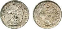 Chile 5 Centavos Chile Republic 1937 So 5 Centavos Copper-nickel Casa de Moneda de Chile Mint (2000000) 1.99g UNC KM 165 Schön 8 -