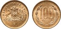Chile 100 Pesos Chile Republic 1996 So 100 Pesos Aluminium bronze (92% Copper, 6% Nickel, 2% Aluminium) Casa de Moneda de Chile Mint (25700000) -