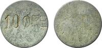 Norway 10 Øre Norway Kingdom ND Token -10 Öre Nickel 3.18g XF -