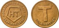 Denmark Denmark Kingdom ND Transport Token - Hovedstadsomradets Trafikselskab (Copenhagen) Brass Copenhagen Mint 3.77g UNC TC 130206 WT -