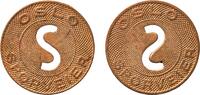 Norway Norway Kingdom ND Token - Oslo Sporveier (Oslo, Norway) Copper 1.87g UNC Øverland 21.6 -