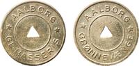 Denmark Denmark Kingdom ND Token - Aalborg; Grønnevænge; GL-Hasseris 2.21g UNC -