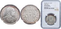 Thailand 1 Baht Thailand Kingdom of Siam BE2460 (1917) 1 Baht - Rama VI Silver (.900) 15g NGC UNC Y 45 -