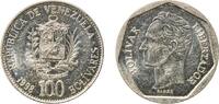 Venezuela 100 Bolivars Venezuela Fourth Republic 1998 100 Bolívares Nickel clad steel Czech Mint (150000000) 6.76g UNC Y 78 Schön 88 NCV mv100bs-f -