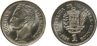 Venezuela 1 Bolivar Venezuela Fourth Republic 1986 1 Bolívar Nickel Royal Mint (250000000) 5.02g UNC Y 52 Schön 62 NCV mv1bs-da -