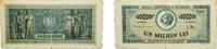 Romania 1 000 000 Lei Romania Kingdom 1947 1 000 000 Lei Paper VF P 60 -