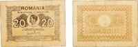 Romania 20 Lei Romania Kingdom 1945 20 Lei - Mihai I (Ministry of Finance) Paper VF P 76 -