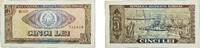 Romania 5 Lei Romania Socialist Republic 1966 5 Lei Paper XF P 93 -