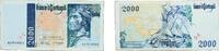 Portugal 2000 Escudos Portugal Third Republic 1995 2000 Escudos (2nd. print) Paper VF P 189 Silva 184 Silva 185 Silva 186 Silva 187 Silva 188 -