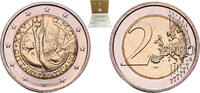 2 Euros 2011 R Rome Mint Vatican City Vatican City City State 2011 R 2 Euros - Benedict XVI (26th World Youth Day) Bimetallic: nickel brass clad ...