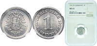 Germany 1 Pfennig Germany Second Empire 1917 D 1 Pfennig - Wilhelm II (type 1 - large shield) Aluminium (Al 990, Cu 10) Munich Mint (6939541) 0.77 -