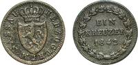 Duchy of Nassau 1 Kreuzer 1842 Wiesbaden Mint Germany Duchy of Nassau Ge... 6,60 EUR  Excl. 12,00 EUR Verzending