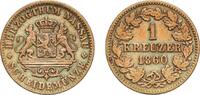Duchy of Nassau 1 Kreuzer 1860 Wiesbaden Mint Germany Duchy of Nassau Ge... 6,60 EUR  Excl. 12,00 EUR Verzending