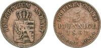 Duchy of Anhalt-Bernburg 3 Pfennigs 1861 A Berlin Mint Germany Duchy of ... 6,60 EUR  Excl. 12,00 EUR Verzending