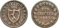Duchy of Nassau 1 Kreuzer 1842 Wiesbaden Mint Germany Duchy of Nassau Ge... 4,40 EUR  Excl. 12,00 EUR Verzending