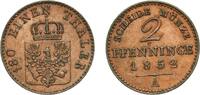 Kingdom of Prussia 2 Pfenninge 1852 A Berlin Mint Germany Kingdom of Pru... 8,80 EUR  Excl. 12,00 EUR Verzending