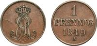 Kingdom of Hannover 1 Pfennig 1849 A Berlin Mint Germany Kingdom of Hann... 8,80 EUR  Excl. 12,00 EUR Verzending