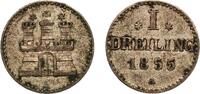 Free Hanseatic city of Hamburg 1 Dreiling 1855 A Germany Free Hanseatic ... 13,20 EUR  Excl. 12,00 EUR Verzending