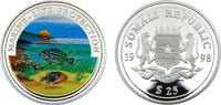 Somalia 25 Shillings Somalia Republic 1998 25 Shillings Marine Life Protection, coloured -