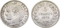 France 5 Francs France Third Republic 1870 K 5 Francs Ceres -