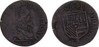 France Liard France feudal States Principality of Sedan Henri de la Tour d'Auvergne 1614 Liard 3.4g -