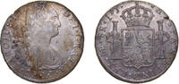 Peru 8 Reales Peru Spanish colony 1800 LIMAE IJ 8 Reales - Carlos IV Silver (.896) Lima Mint (4207000) 27.06g AU KM97 -