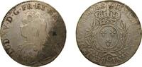 France 120 Sols France Kingdom 1728 C 1 Écu - Louis XV Silver (.917) Caen Mint (47055) 29.1g VF Dy royales 1675 GadR 321 KM 486 Ciani 2117 -