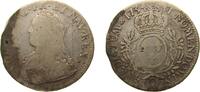 France 120 Sols France 1734 Q 1 Écu - Louis XV Silver (.917) Perpignan Mint (132950) 28.7g VF Dy royales 1675 GadR 321 KM 486 Ciani 2117 -