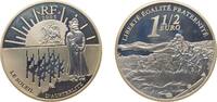 France 1½ Euro France Fifth Republic 2005 1½ Euro (Battle of Austerlitz) Silver (.900) (7203) 22.2g PF KM 1431 -