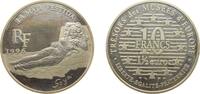 France 10 Francs France Fifth Republic 1996 10 Francs / 1½ Euro (La Maja Vestida) Silver (.900) (15000) 22.2g PF KM 1148 -