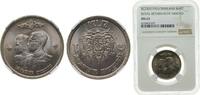 Thailand 1 Baht Thailand Kingdom 2504 1 Baht - Rama IX (Royal homecoming) Copper-nickel (4430000) 9.3g NGC MS 65 Y 83 -