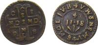 Italy NULL Italy Italian states 17th Century Medal - Montecassino Abbey Copper 2.06g XF -