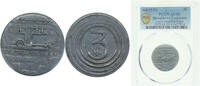 NULL China Republic of China 1939 Token - The China General Omnibus Co. Ltd. Aluminium PCGS AU 55 Lec-1
