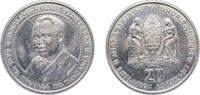 Tanzania 20 Shilingi Tanzania Republic 1981 20 Shilingi (Independence) Copper-nickel Royal Mint 15.92g UNC KM 13 Schön 14 -