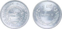 Mongolia 15 Möngö Mongolia People's Republic 1959 15 Möngö Aluminium (4600000) 0.76g UNC KM 25 -
