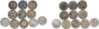 Japan 5 Sen Japan YR4 (1871) 5 Sen LOT 11 - Meiji Mutsuhito (ASK PRICE FOR LARGE LOT ) Silver (.800) (1665613) 1.25g VF Y 6 JNDA 01-34 -