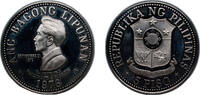 Philippines 5 Pesos Philippines 1976 FM 5 Piso Nickel (9901) 21.73g PF KM 210 Schön 68 -