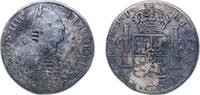 Peru 8 Reales Peru Spanish colony 1806 LIMAE JP 8 Reales - Carlos IV (Numeral IIII) Silver (.896) Lima Mint (4199000) 26.78g VF Chopmarked KM -