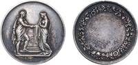 France NULL France ND Wedding Medal - Civil marriage (Montagny) Silver (.950) 11.06g XF -