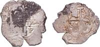 Bolivia Bolivia Spanish colony 1665 - 1700 VR 2 Reales - Carlos II Silver (.931) Potosi Mint 6.91g VF KM 24 2 Reales 1665 - 1700 VR Potosi Mint VF