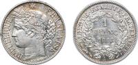 France 1 Franc France Third Republic 1888 A 1 Franc Silver (.835) (3244069) 5g UNC F 216 Gad 465 KM 822 -