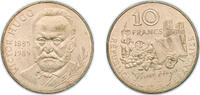 France 10 Francs France Fifth Republic 1985 10 Francs (Victor Hugo) Copper-aluminium-nickel 9.88g UNC KM 956 Schön 249 Gad 819 F 370 -