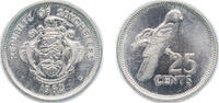 Seychelles 25 Cents 1982 Seychelles Republic 1982 25 Cents Copper-nickel... 4,40 EUR  plus 12,00 EUR verzending