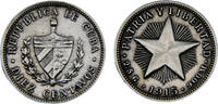 Cuba 10 Centavos Cuba First Republic 1915 10 Centavos -