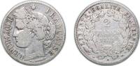 France 2 Francs France Third Republic 2 Francs Silver (.835) 9.7g VF KM 817 Gad 530 F 265 -