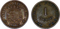 Mozambique 1 Escudo Mozambique Portuguese Overseas Province 1963 1 Escudo -
